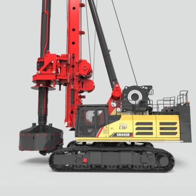 SR445R H10 เครื่องตอกเสาเข็มสำหรับงานก่อสร้าง แท่นเจาะแบบหมุน แท่นตอกเสาเข็มระบบไฮดรอลิก