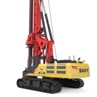 SR235 W10 แท่นตอกเสาเข็มโรตารีอุตสาหกรรมหนัก SR235 W10 Sany Rig Machine 257 KW