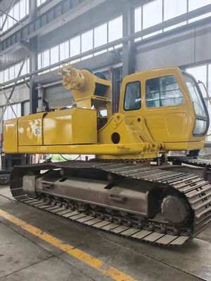 FD128A เครื่องจักรก่อสร้าง 38T เครื่องตอกเสาเข็มโรตารี่ ปั้นจั่น
