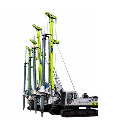 เครื่องตอกเสาเข็มระบบไฮดรอลิคความลึก 62 ม. Zoomlion Zr185c-3