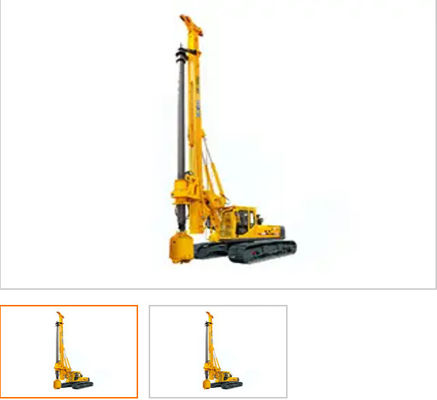เครื่องตอกเสาเข็มไฮดรอลิค XCMG Xr150d เสาเข็มเจาะ