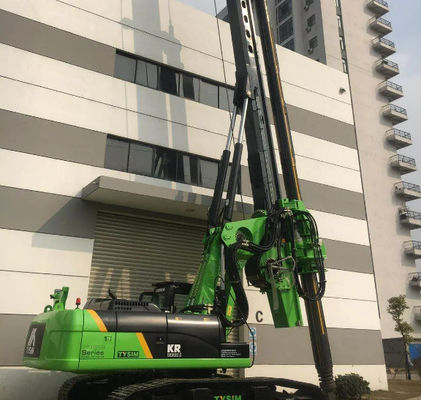 เครื่องตอกเสาเข็มไฮดรอลิกแบบโรตารี่ที่ผ่านการรับรอง CE แรงบิด 220 Kn. ม